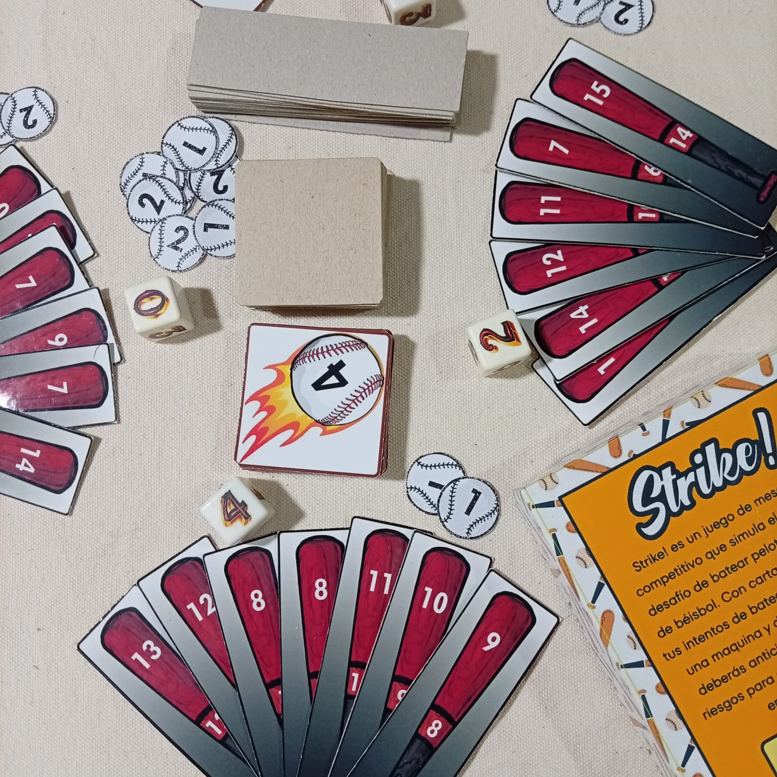 Componentes del juego